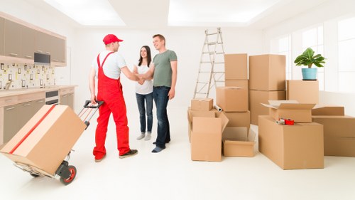 Commercial moving service for a Pimlico business